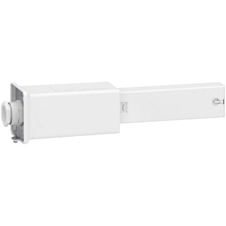 Picture of End feed unit, Canalis KBA, 25/40A, left mounting, 1 circuit, compatible DALI, white RAL9003