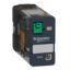 Picture of plug-in relay, Harmony electromechanical relays, 15A, 1CO, with LED, lockable test button, 12V DC