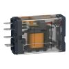 Picture of plug-in relay, Harmony electromechanical relays, 15A, 1CO, with LED, lockable test button, 12V DC