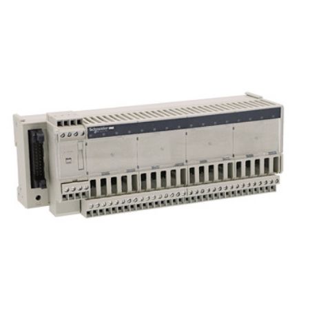 Picture of sub-base - soldered solid state output relay ABE7 - 16 inputs - 48 V DC