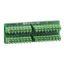 Picture of connector, Modicon STB, HE10, for 16 output module STBDDO3705 to ABE7 base