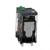 Picture of miniature plug in relay, Harmony Electromechanical Relays, 12A, 2CO, with LED, lockable test but to n, 120V AC