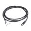 Picture of CANopen bus daisy chain cable - angled - M12-A male-female - 10m