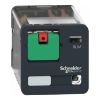 Picture of Harmony Electromechanical Relays, Universal plug in relay, 10A, 2CO, with LED, lockable test button, 24V AC