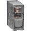 Picture of interface plug in relay, Harmony Electromechanical Relays, 10A, 1CO, clear cover, 230V AC