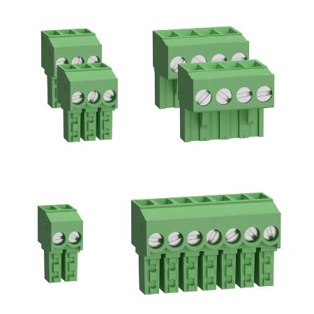Picture of Modicon M172 expansion 12 I/Os screw terminal Blocks
