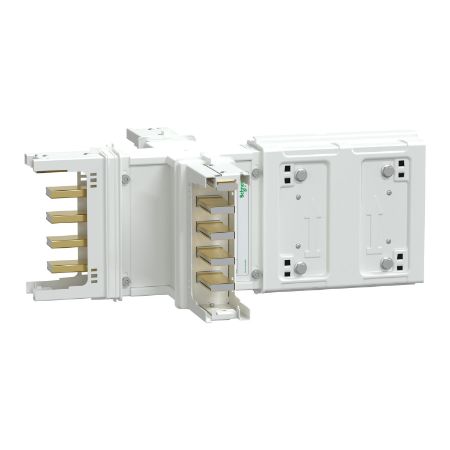Picture of Cross, Canalis KSA400, aluminium, 400A, fixed dimensions (A/B/C/D 165mm), 3L+N+PE, white RAL9001