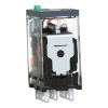 Picture of miniature plug in relay, Harmony Electromechanical Relays, 10A, 3CO, lockable test but to n, 48V DC