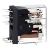 Picture of interface plug in relay, Harmony Electromechanical Relays, 5A, 2CO, clear cover, 24V AC