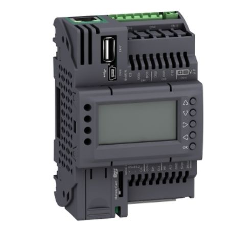Picture of Controller, Modicon M171/M172/M173, performance display 7 IO, Ethernet, Modbus