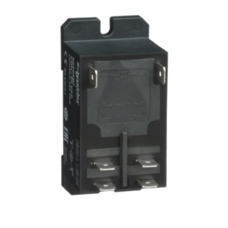 Picture of power relay, Harmony electromechanical relays, DIN rail or panel mount relay, 30A, 2NO, 24V AC
