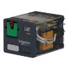 Picture of plug-in relay, Harmony electromechanical relays, 15A, 3CO, lockable test button, 120V AC