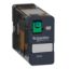 Picture of plug-in relay, Harmony electromechanical relays, 15A, 1CO, lockable test button, 24V DC