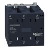 Picture of single phase relay, Harmony Solid State Modular Relays, 25A, DIN rail mount, zero voltage switching, input 4 to 32V DC, output 48 to 600V AC