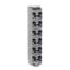 Picture of terminal block, Modicon TM5, 12 contacts, grey, quantity 1