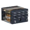 Picture of plug-in relay, Harmony electromechanical relays, 15A, 4CO, with LED, lockable test button, 24V AC