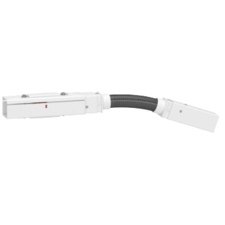 Picture of Flexible length, Canalis KBB, 25/40A, 2 circuits, L+N+PE/3L+N+PE, 0.5m, compatible with DALI protocol, white RAL9003