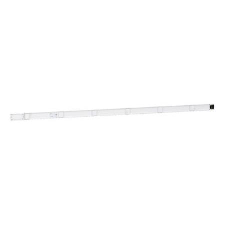 Picture of Straight distribution length, Canalis KN, standard, aluminium, 40A, 3L+N+PE, fixed length 3m, 6 outlets, RAL9001