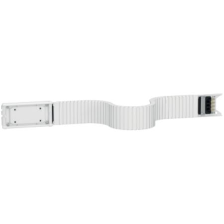 Picture of Flexible length, Canalis KN, transmission bus, 100A, edgewise, 3L+N+PE, fixed length 1m, white RAL9001