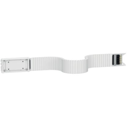 Picture of Flexible length, Canalis KN, transmission bus, 40/63A, edgewise, 3L+N+PE, fixed length 1m, white RAL9001