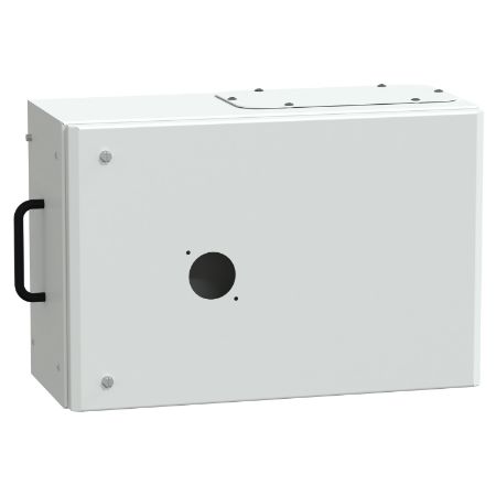Picture of Tap off unit, Canalis KS 100A to 1000A, for ComPacT NSX100/160 with extended rotary handle, 160A, 3L+PEN, IP55, RAL9001