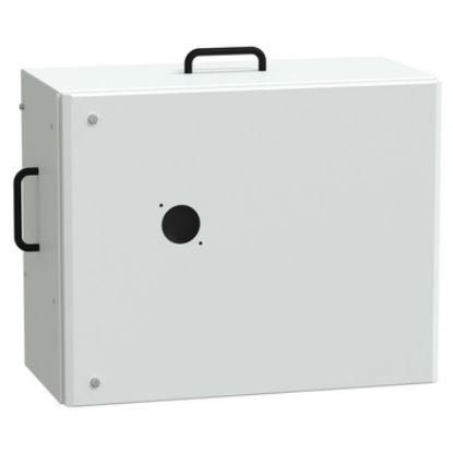 Picture of Tap off unit, Canalis KS 100A to 1000A, for ComPacT NSX250 with extended rotary handle, 250A, 3L+PEN, IP55, RAL9001