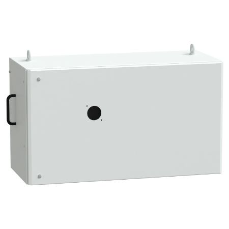 Picture of Tap off unit, Canalis KS 500A to 1000A, for ComPacT NSX400 with extended rotary handle, 400A, 3L+PEN, IP55, RAL9001