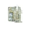 Picture of Contact block with protected terminals, Harmony 9001K, Harmony 9001SK, 0...600V, silver alloy contacts, screw clamp terminal, positive opening, 1 CO