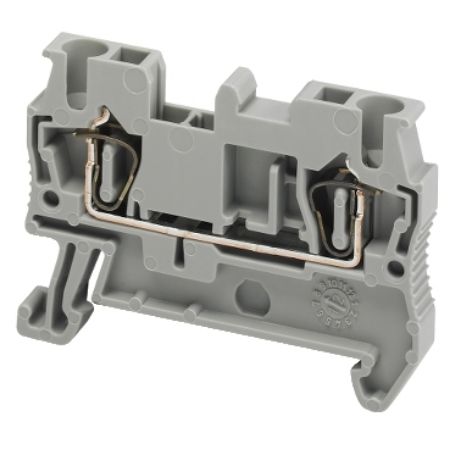Picture of Linergy, Terminal block, Linergy TR, spring type, feed through, 2 points, 2.5mm², grey