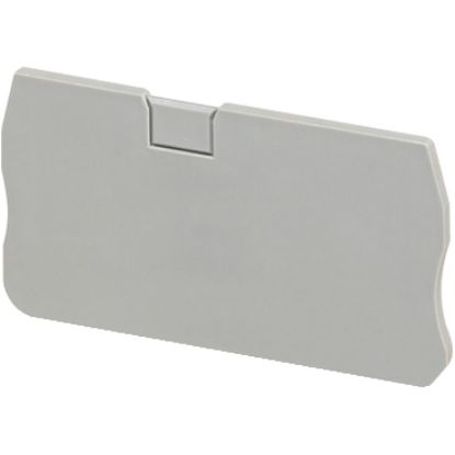 Picture of Linergy, Cover plate, Linergy TR, 2 points, 2.2mm width, for spring terminals NSYTRR42, 4mm², grey, Set of 50