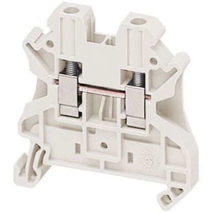 Picture of Terminal block, Linergy TR, white, 4mm2, passthrough, 2 points, set of 10