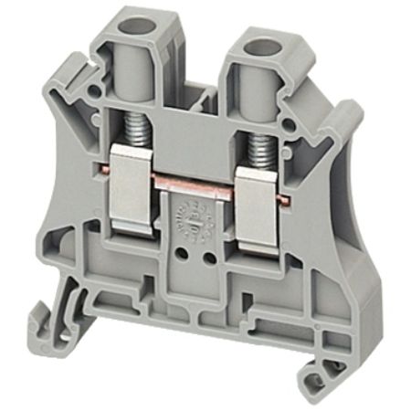 Picture of Linergy, Screw Terminal, Feed Through, 2 Points, 6mm² , Grey