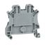 Picture of Linergy, Screw Terminal, Feed Through, 2 Points, 4mm² , Grey