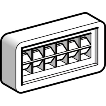 Picture of Marker holder, Linergy TR cable ends, 20x10mm, for fixing to any type of support, set of 50
