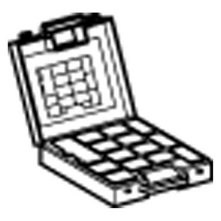 Picture of Storage case, Linergy TR cable ends, empty demonstration case