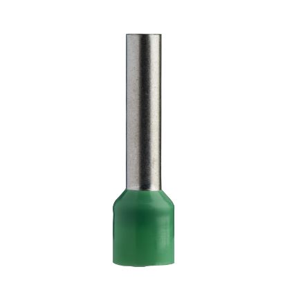 Picture of Cable ends, Linergy TR cable ends, single conductor, green, 6mm², Ferrules with sleeve, long size, 10 sets of 100