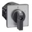 Picture of Cam changeover switch, Harmony K, front mounting, plastic, 4 poles, position 0, 60°, 150A, 88x88mm, marked 1/0/2
