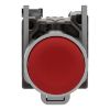 Picture of Push button, Harmony XB4, metal, projecting, red, 22mm, spring return, unmarked, 1NC