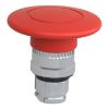 Picture of Emergency stop head, Harmony XB4, switching off, metal, red mushroom 60mm, 22mm, trigger latching push pull
