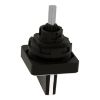 Picture of Cam switch operating head, Harmony K1, K2, 22mm, plastic, 45x45mm plate, metallic legend, black handle
