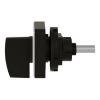 Picture of Cam switch operating head, Harmony K1, K2, 22mm, plastic, 45x45mm plate, metallic legend, black handle