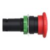 Picture of Emergency switching off monolithic push button, Harmony XB7, 22mm, red mushroom head 40mm, turn to release, 1NO + 1NC