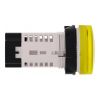 Picture of Monolithic pilot light, Harmony XB7, plastic, yellow, 22mm, plain lens for BA9s bulb, lt 250V