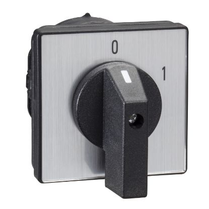 Picture of Cam switch, Harmony K, front mounting, plastic, 1 poles, 60°, 32A, 64x64mm, marked 0/1