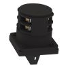 Picture of Complete cam switch, Harmony K1, K2, cam reversing switch, front mounting, plastic, 3 poles, position 0, 60degrees, 32A, 64x64mm, marked 1 0 2