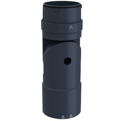 Picture of Harmony XVU, Flexible mounting unit for use on horizontal or vertical support for modular tower lights, black, 60mm