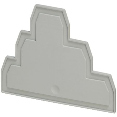 Picture of Linergy, Cover plate, Linergy TR, 3 level, 2.2mm width, 6 points, for screw terminals NSYTRV26T, grey, Set of 50