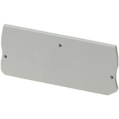 Picture of Cover plate, Linergy TR, 2.2mm width, 2 points, for push-in disconnect terminal NSYTRP2, grey, Set of 50