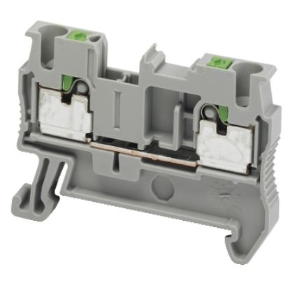 Picture of Linergy, Terminal block, Linergy TR, push-in type, feed through, 2 points, 2.5mm², grey, set of 50
