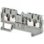 Picture of Linergy, Terminal block, Linergy TR, push-in type, feed through, 4 points, 2.5mm², grey, set of 50